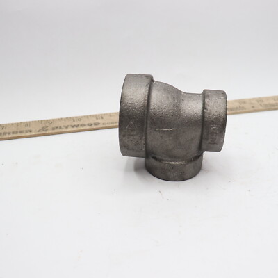 Anvil Reducing Tee Malleable Iron 1'' x 1'' x 1-1/2'' 