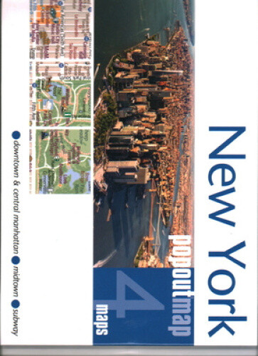 New York PopOut Map - pocket size, pop up map of new york city (PopOut Maps)