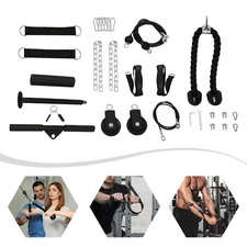 Cable Weight Pulley System, Home Gym Equipment, Fitness Pulley Cable System