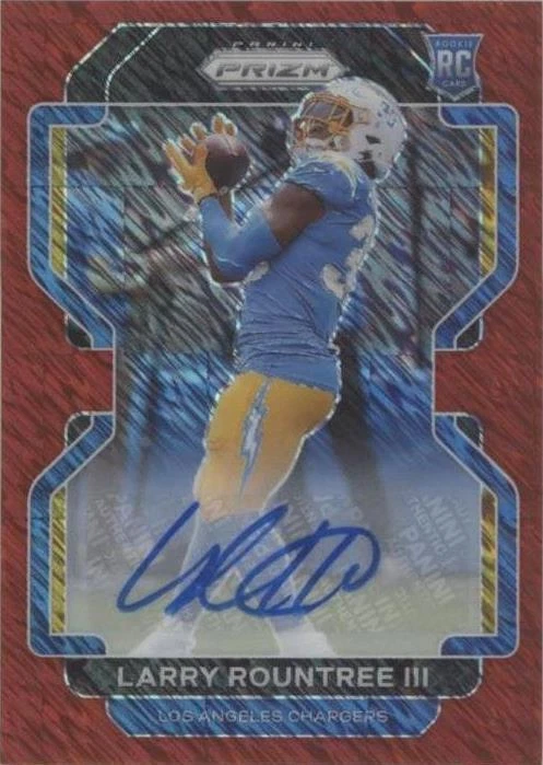 Red Shimmer Prizm Autographs