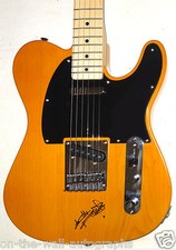 THE ROLLING STONES KEITH RICHARDS HAND SIGNED FENDER TELECASTER ON BODY! W/PROOF