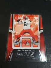 2021 Panini Playbook Football Baker Mayfield Blitz BTZ-BMA Cleveland Browns
