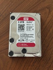 WD Red 2TB NAS Hard Drive (WD20EFRX) - 3.5" SATA - Tested Good / Clean SMART