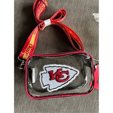 FOCO Kansas City Chiefs Clear Stadium Crossbody Bag - NWT