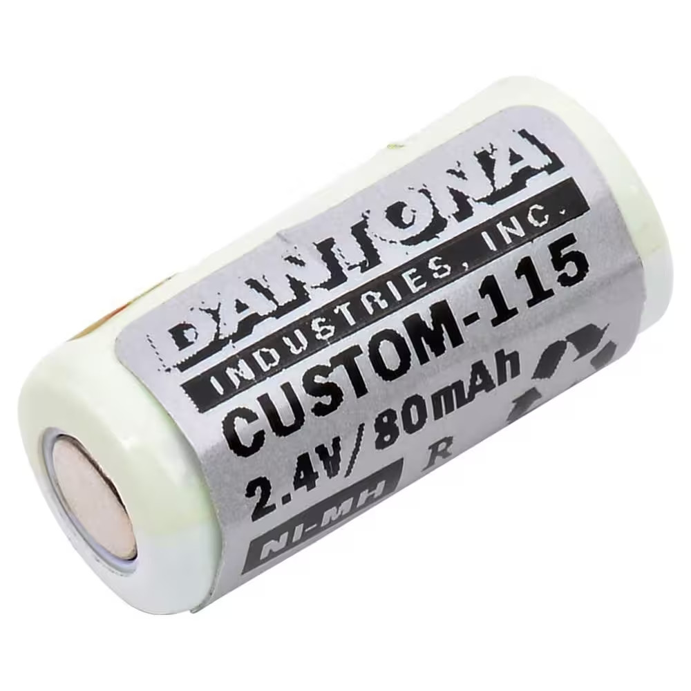 2.4-Volt NIMH 80 Mah Custom Packs Battery 7AAAHR2A