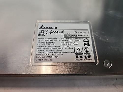 1PCS New API 2500B-240 ESI-240A252AFA Inverter Power Module DC To 240VAC 2.5KW - Picture 5 of 9