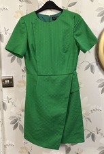 Topshop Green Mini Dress Size 8. Worn Once