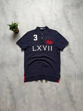 Vintage Polo Ralph Lauren LXVII T-shirt Big Logo Pony Rap Original Size: M
