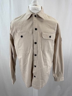 Jack and Jones Shirt Ben Classic Overshirt Moonbeam Cream Stretch Relaxed Fit Si