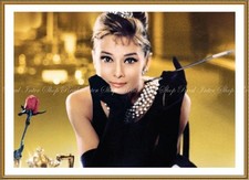 Peel-Off Wall Poster Audrey Hepburn Breakfast at Tiffany's 805 585mm