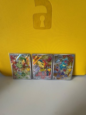 Pokemon First Partner Series 2 / Chikorita 046 - Cyndaquil 047 - Totodile 048