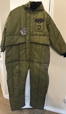 RefrigiWear Men's Iron-Tuff Insulated Coveralls with Hood 3XL NWT