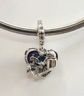 Pandora Disney Pixar Wall-E & Eve Glow in Dark Dangle Charm  792518C01  *SEALED*