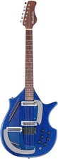 Danelectro Sitar Blue Metal Flake Coral Sitar ristampa