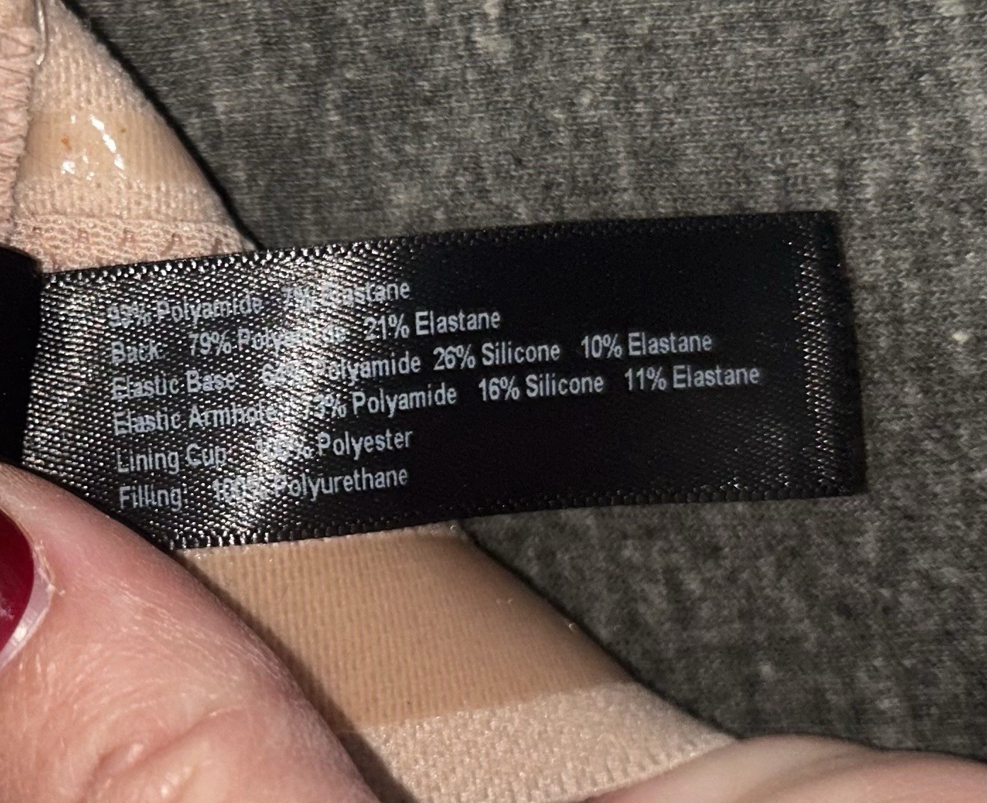 Pepper Underwire Strapless Bra 34B *Missing Straps - image 4