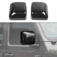 Chero for JL Side Mirror Covers Exterior Accessories for 2018-2025 Jeep Wrangler