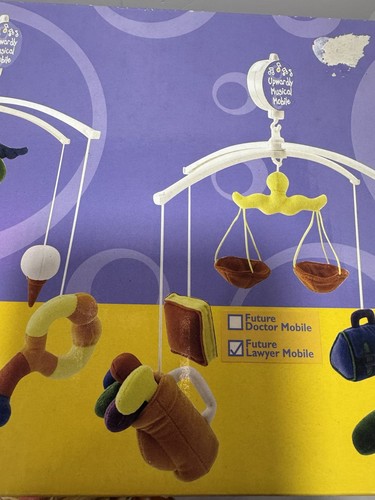 Aufwärtsmobil Baby Kinderzimmer Gitterbett Mobile Anwalt Themenanwalt - Bild 4 von 9