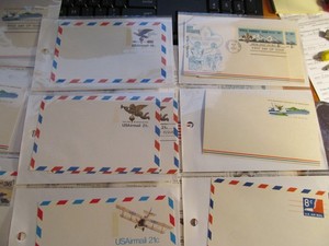 United States Air Mail Postal Card Collection