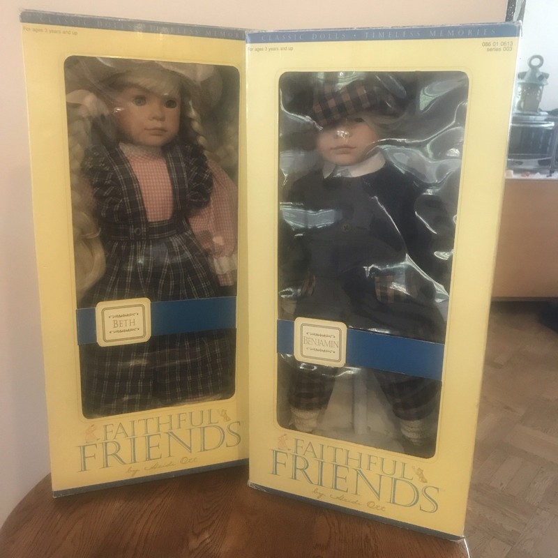 Heidi Out Faithful Friend Good In Original Boxes Set Of Benjamin And Beth