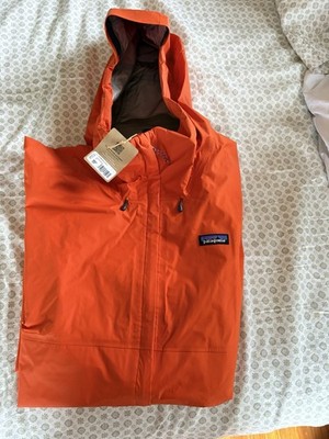 Patagonia Mens XXXL Torrentshell 3L Rain Jacket L 3xl New Pollinator Orange