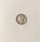 1924-D Silver Mercury Dime grades VF, Better Collector Date