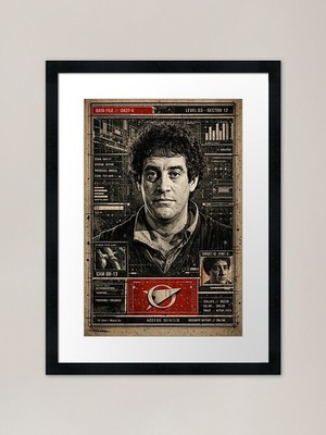 Roj Blake Ebel of the Federation Gerahmtes Wandbild Poster Leinwanddruck Bild