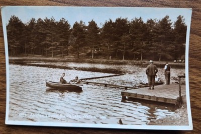 Abraham s Busom Boating Lake, Wells-on-Sea Echtfoto Postkarte Coates Wisbech