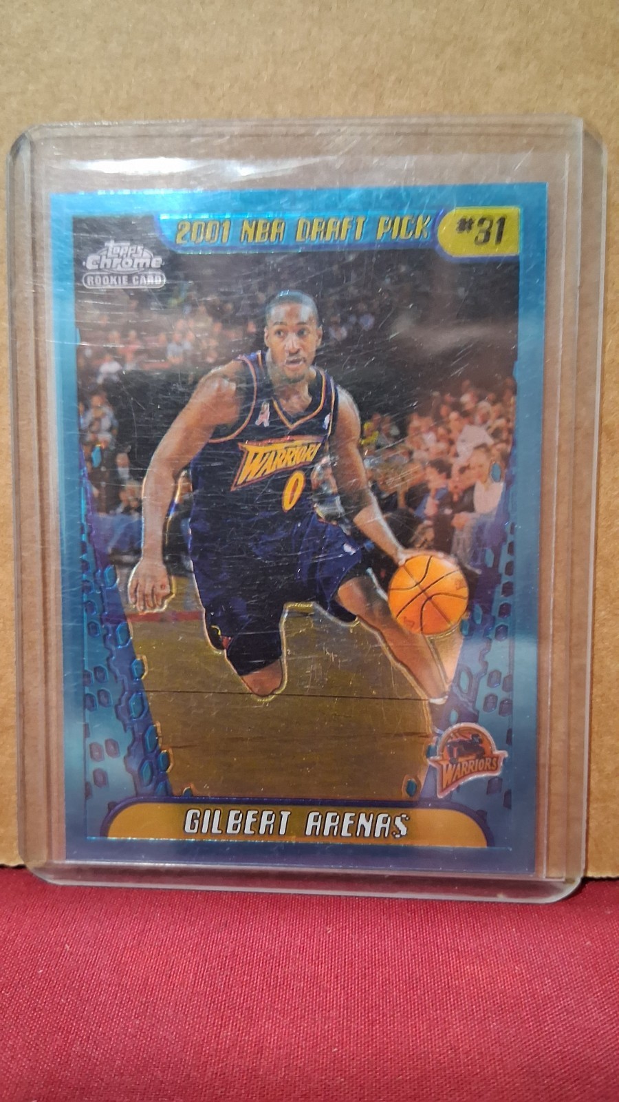 2001-02 Topps Chrome - Gilbert Arenas #157 (RC)