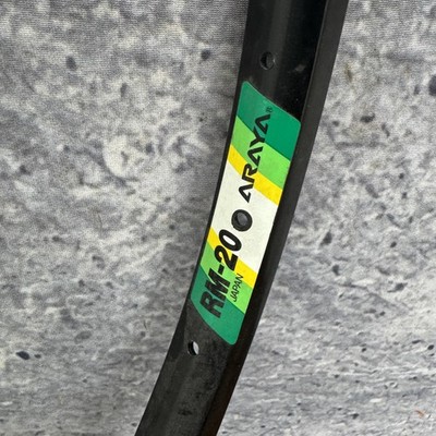 Vintage Araya RM-20 26in Mountain Bike MTB Rim NOS 36H Black
