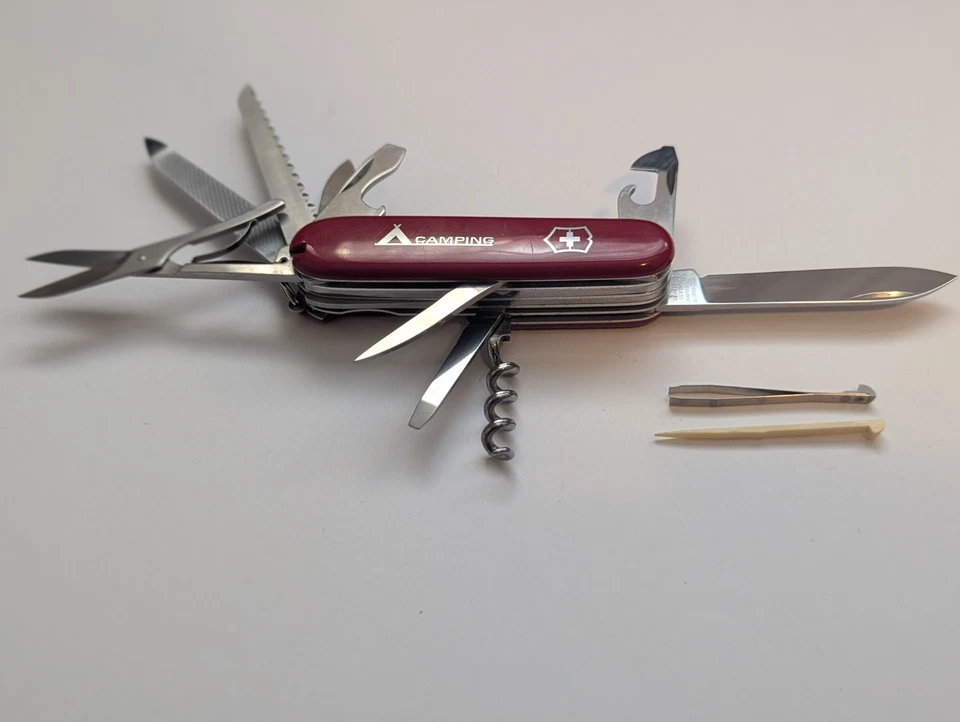 Victorinox Ranger Swiss Army Knife | Vintage | Camping Logo '83-85 Era PRISTINE - Image 2 of 4