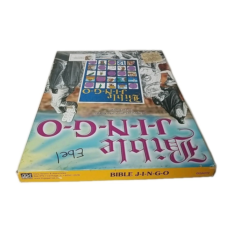 BIBLE JINGO Bingo Style Game Gary Grimm & Associates GGA072 | eBay