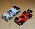 Matchbox Race Cars F1 Race Car Fiat Pirelli & Group C Racer - Vintage 1:55 [S7]