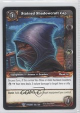 2011 World of Warcraft TCG: Twilight the Dragons Stained Shadowcraft Cap #183