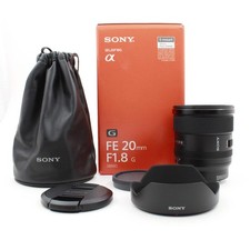  OPEN BOX EXCELLENT  Sony FE 20mm f/1.8 G Lens