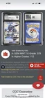CGC 10 Rayquaza GX Celetial Storm 177a/168 Hidden Fates UPC Alt Art Gem Mint