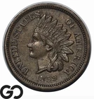 1859 Indian Head Cent Penny *Better Date* XF++