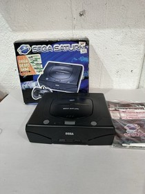 SEGA SATURN CD INSERT VINTAGE WORKING BOXED CONSOLE INSERTS VGC VINTAGE