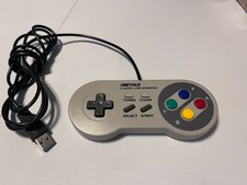 BUFFALO SNES Super Nintendo Style Classic USB...