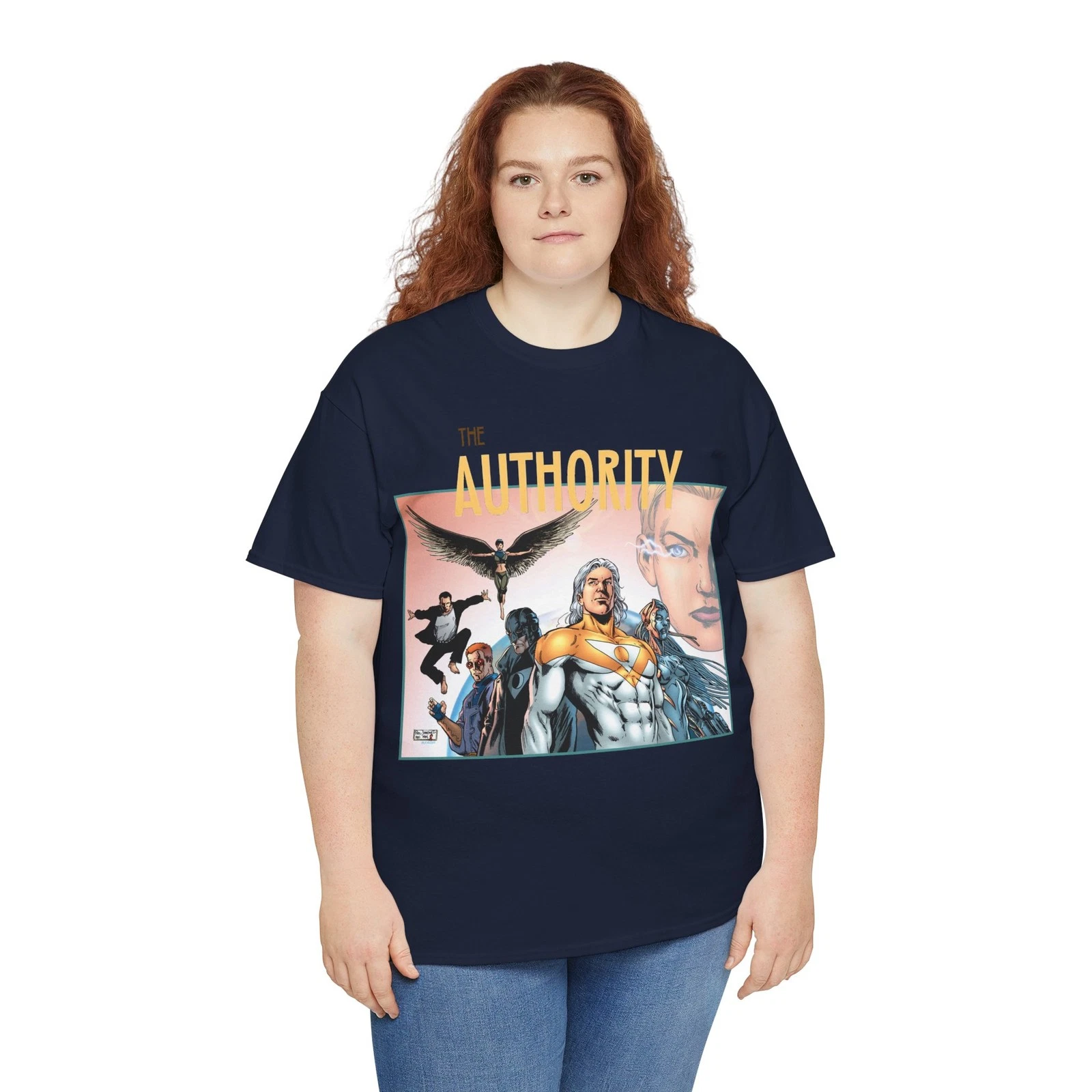 Authority T-Shirt - Wildstorm/DC Comics - Phil Jimenez Art - Apollo, Midnighter