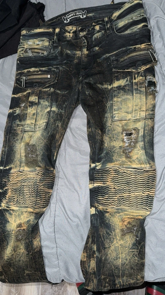 Pantalones de mezclilla Robins (talla 32) de motociclista Foto 2 de 2