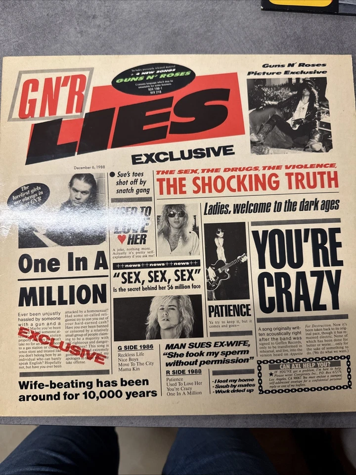 vinili 33 giri Guns ‘n Roses - Immagine 2 di 4