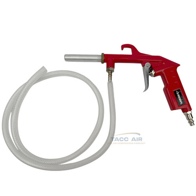 #ad Husky Siphon Spray Air Blow Gun Liquid Sprayer W 3.5#x27; Hose Cleaning Kit $16.97