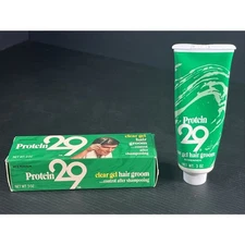 Vtg MENNEN Protein 29 Conditioning Hair Groom Creme NOS 3 FL OZ Prop