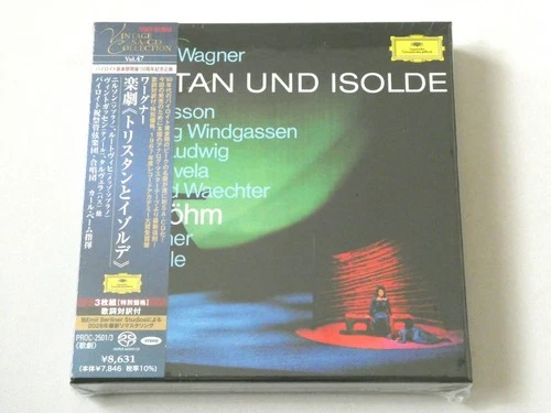 Karl Böhm Wagner Tristan und Isolde 3 SACD Hybrid TOWER RECORDS JAPAN