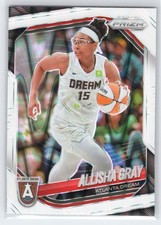 Allisha Gray - 2025 Prizm WNBA - White Seismic #16 - Atlanta Dream