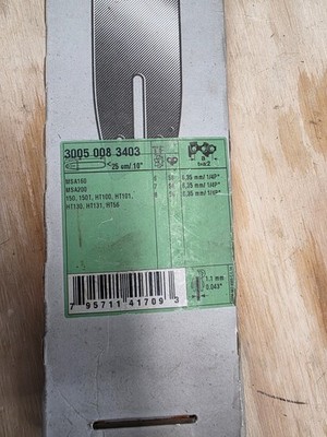 STIHL 10'' Chainsaw Guide Bar 1/4'' Pitch   Genuine Stihl Replacement Bar