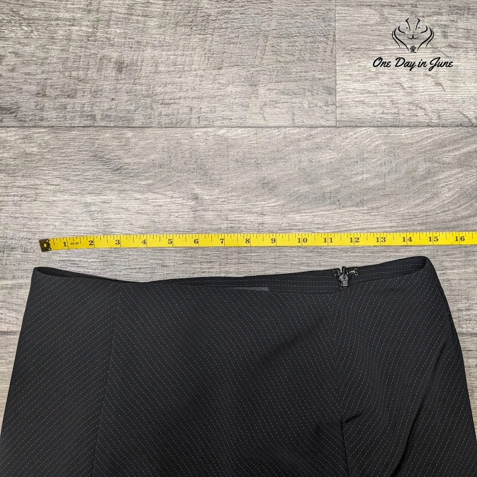 Larry Levine заколка полоски карандаш юбка размер 10 - Изображение 3 из 4