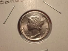 1925 D Mercury Dime Full Split Bands...Gem BU...Toned...Lustrous !!!