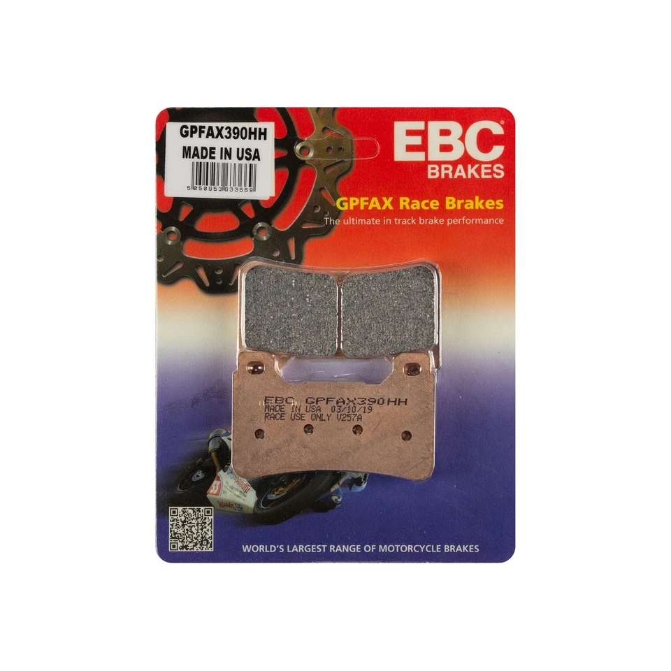 Гоночная накладка EBC (не для использования на шоссе) передняя правая для Honda CB 1000 R 2009 - 2015 - Изображение 3 из 3