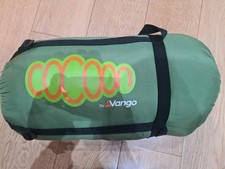 Vango 250 Cocoon Schlafsack Campingausrüstung Farbe Grün & Orange.